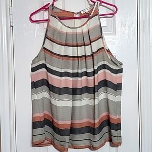 Kenar Sleeveless Blouse